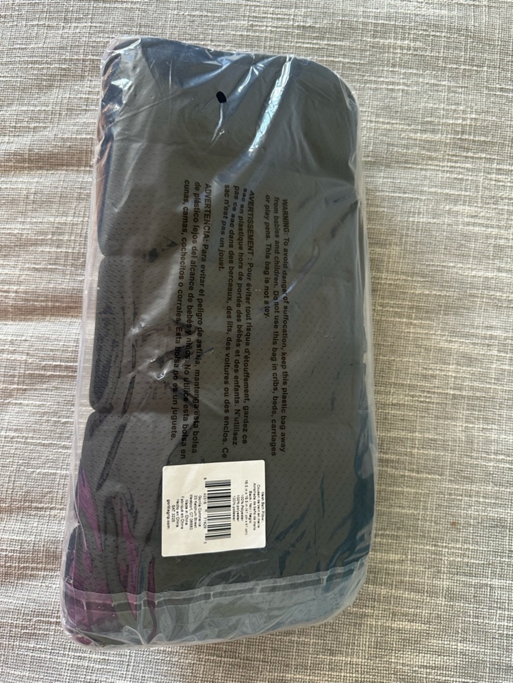 Gorilla Grip Black Mesh Bath Pillow - Comfortable Neck & Back Support - Picture 8 of 8